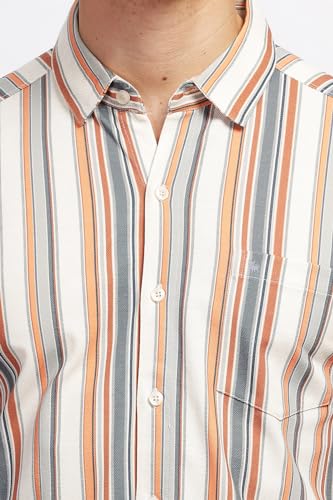 Image of BULLMER Trendy Regular Fit Printed Causal Shirt for Men - Pack of 1