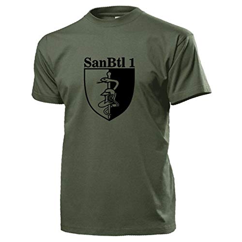 Sanity Bataillon 1 t-shirt sanitaire vert pour outdoor