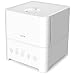 hOmeLabs Cool Mist Humidifier Diffuser - Extra Large 1 Gallon Ultrasonic Personal Air Humidifying Small Portable for Bedroom with Cool Mist Aromatherapy Filterless Mini Humidifiers for Baby Room
