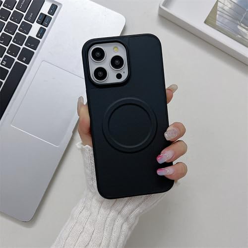Coque antichoc iPhone 13 et 12 Pro Max magnétique avec filtre givré antidérapant