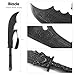 ArmaForge Green Dragon Crescent Blade - 73 Inch, Detachable (Split & Assemble), Guan Dao,Polypropylene (Durable), Black with Tassel - Collection, Cosplay, Decoration
