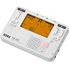 Korg TM-70T Tuner and Metronome w/ Sound Out Mode, Transpose Mode, and Chromatic Mode - White