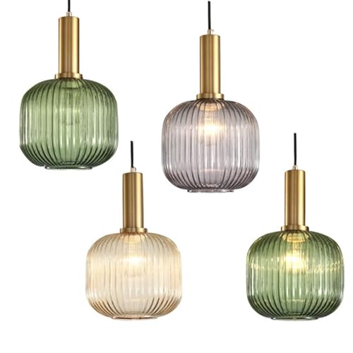 Lampe LED suspendue en verre pour en finir avec l'éclairage agressif du salon