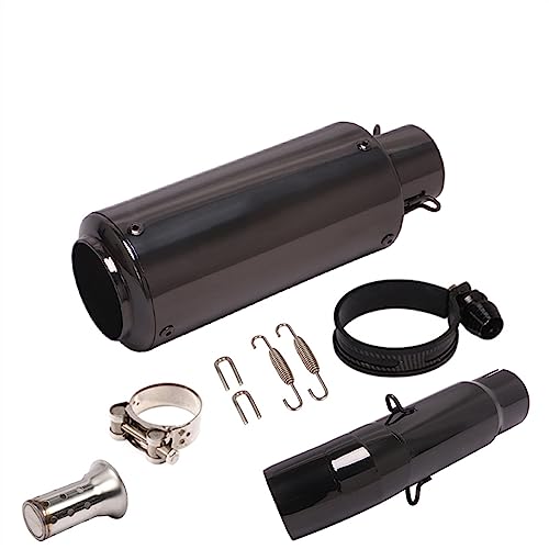Silencieux d'échappement noir pour moto CB600F idéal pour les trajets