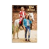 LITTPU Bibi Tina Posterdruck, Reiten, Wandkunst, 