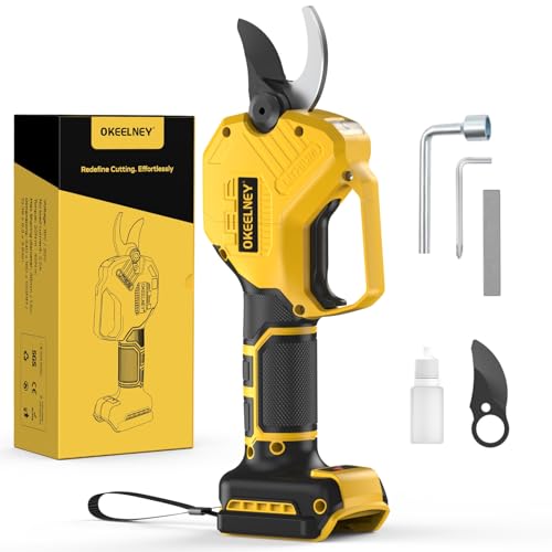 Electric Pruning Shears for DeWalt 20V Max Battery Brushless Cordless Branch Cutter Pruner with 1.4 inch Cut Capacity for Tree trimming Shrubs Gardening - 1 YEAR WARRANTY
