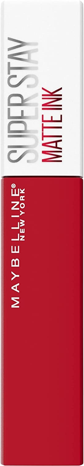 Maybelline New York, Superstay Matte Ink, Pintalabios Líquido Mate de larga duración, Color altamente pigmentado, Tono 325 Shot Caller, 30 g