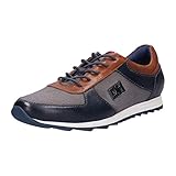 Stil: Smart-casual Daniel Hechter Herren 811A3H026940 Sneaker, Grau / Dunkelblau, Gr. 42 EU