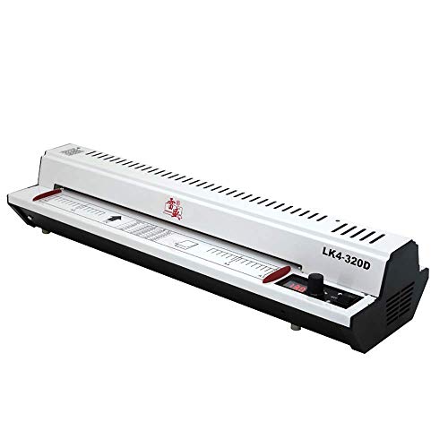 HYLH Máquina laminadora eléctrica A3 A4 de 300 W, máquina de Sellado de plástico Digital A3 Máquina laminadora de sobremoldeo fotográfico A4 Máquina de Envoltura de plástico 220V