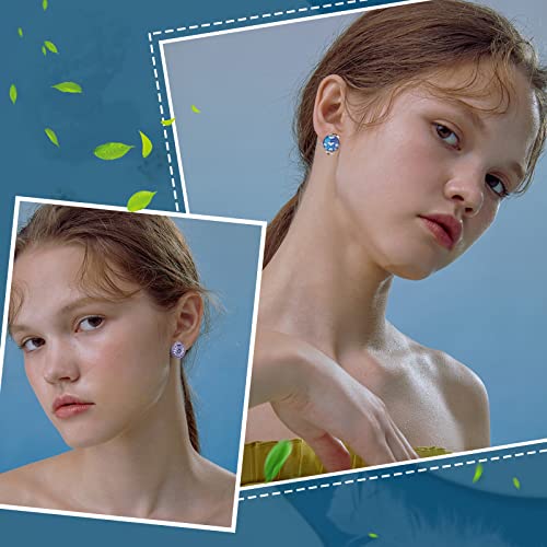 30 componentes de pendientes de clip UNICRAFTALE de acero inoxidable dorados 7