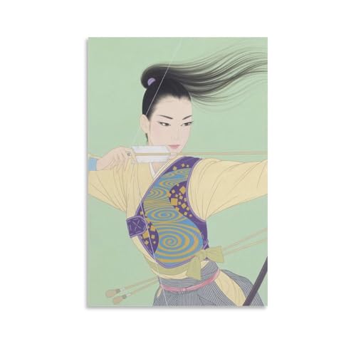  ߓcY̔l m  w |X^[ (162) EH[A[g  G xbh[ rO ǂ̊G08x12inch(20x30cm)