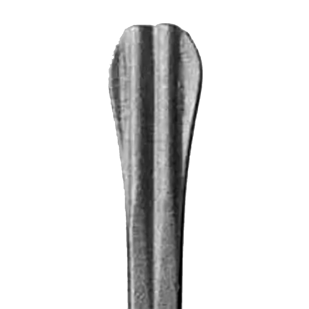 Riccio a S in ferro battuto con finali rastremato rigato H. 360 x L. 130 mm piatto 12x6 mm set 5 pezzi Made in Italy