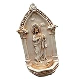 CAZSTYK Sant Jude Wandtafeln, Weihwasser Schriftart für den Eingangsbereich, Heimdekoration, religiöse Wandbehang, religiöse Geschenke