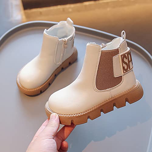 Little Girls Soft Sole Shoes Kids Shoes Solid Color Short Boots Shoes Fashion Non Slip Breathable Nude Boots2