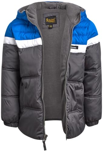 ixtreme boys snowsuit set - 2 piece insulated ski jacket and overall snow bibs for boys sizes 12m-7