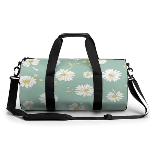 Sac week-end pour camping et randonnée imprimé floral chic