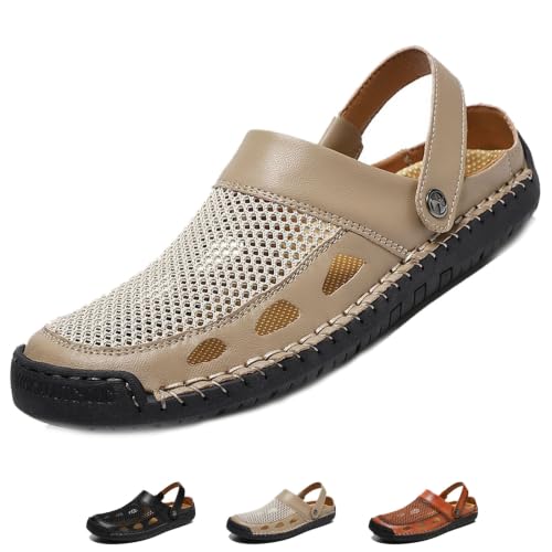 Sandalias de verano para hombre, zapatos casuales y atléticos con malla transpirable