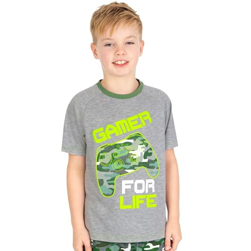 Boys Pyjamas, Gaming Pjs For Boys, Short Gamer Pyjama Set3