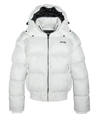 Schott CHICAGO doudoune chaude à capuche coupe-vent mixte