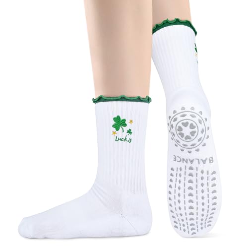 Image of Grip Non-slip Cute Pilates Socks for Yoga,Barre,Reformers US Shoe Sizes 5-11