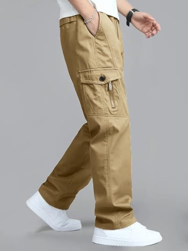 Image of TAGAS Men Cotton Cargo Trouser ||Men's Relaxed Fit Cargo|| Men's Multi Pocket Cargos Pants||MC-16