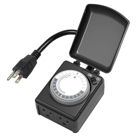 BN-LINK Compact Outdoor Mechanical Timer Cover