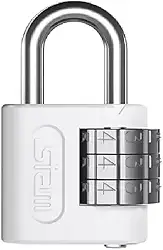 STAM CADEADO SEGR. 25 MM - BRANCO