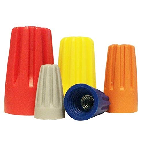Image of Morris 23274 Morris Products 23274 Screw-On Wire Connector, Yellow, No.22 Thru 10 Awg Wire Range (Pack of 25), Yellow