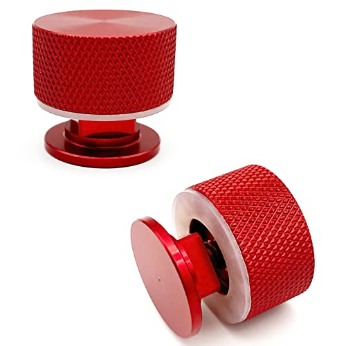 Image of Newace Welding Hood Fasteners Pipeliner Helmet Accessories Headgear Replacement Parts 1 Pair（RED）
