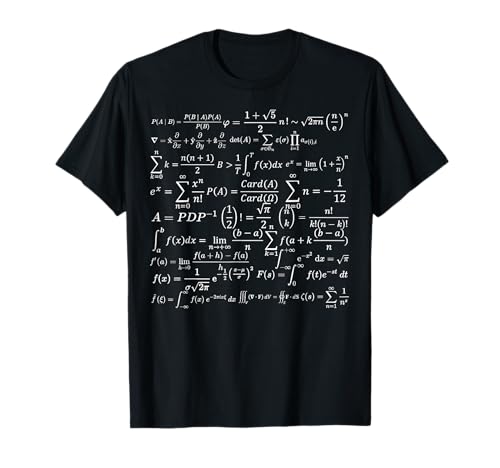 Noether Sym Math Equations & Formulas T-Shirt - Unisex, Black, Small, Long Sleeve