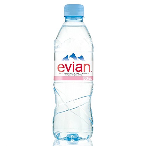 Image of Evian Natural Spring Mineral Rich Water, 500 Ml