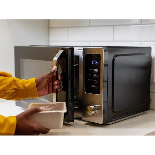 1.0 cu. ft. Countertop Microwave in Stainless and Black with Air Fryer - Image 5
