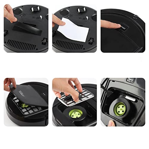 Image of Robot Vacuum Cleaner Multifunctional Rechargeable Mini for Home Pet Hair Black Handbag | Vacuum Cleaners | Household Supplies & Cleaning
