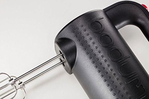 Bodum Schiuma – Fouet à Lait Électrique Inox Brillant – Mousse Parfaite En Quelques Secondes