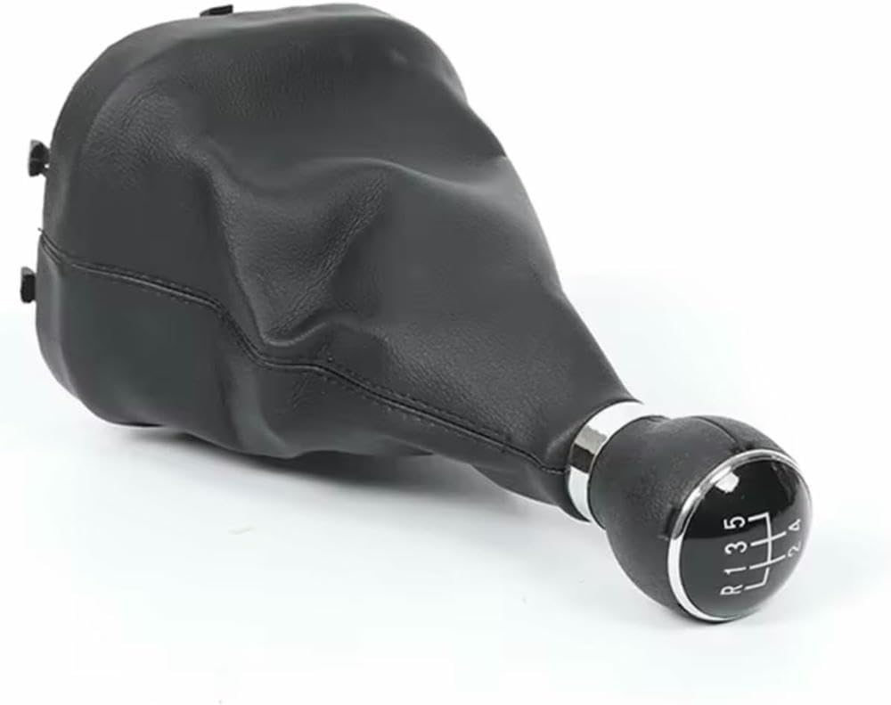for Caddy MK2 2003-2015 5 6 Speed Gaiter Boot Cover Gear Shift Knob Shifter Handle(5 Speed)