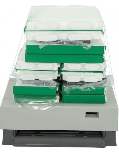 LYSON Bienenbeute Styropor Dadantbeute Dadant Beute OPTIMA Bienenstock-Set (GRÜN-GRAU) für die Selbstmontage (Passende Rahmen:47×43,5x30cm;47×43,5x14,5cm)