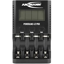 Ansmann Powerline 4.2 Pro Individual Battery Charger for AA, AAA + USB Port