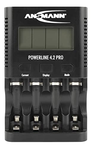 Ansmann Powerline 4.2 Pro Individual Battery Charger for AA, AAA + USB Port
