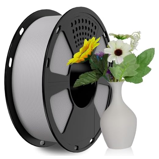 ⚡ GIANTARM PLA Filament,Matte Light Gray 3D Printer Filament 1.75mm, Matte PLA 1KG Spool(2.2lb),Dimensional Accuracy +/- 0.02 mm,3D Filament for Bambu Lab