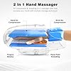KNQZE Masseur Main et Poignet Electrique Chauffant - Massage par Compression et Rouleaux pour Arthrose et Canal Carpien - Cadeau Femme, Homme, Maman #1