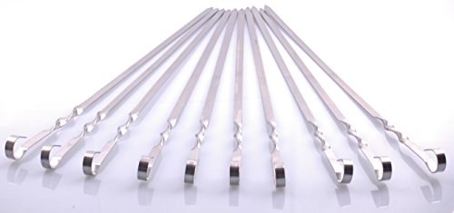 MAL Electronics GmbH Barbecue skewers 50 cm set of 10.