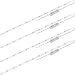 PryEU Warm White 2700K LED Strip Lights 12V Waterproof for Auto Car Truck Boat Motorcycle Interior Lighting 12'' 30CM 3528 SMD UL Listed Pack of 4