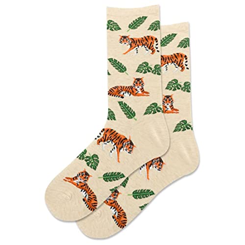 Image of Hot Sox Women's Novelty Geometric Pattern Crew