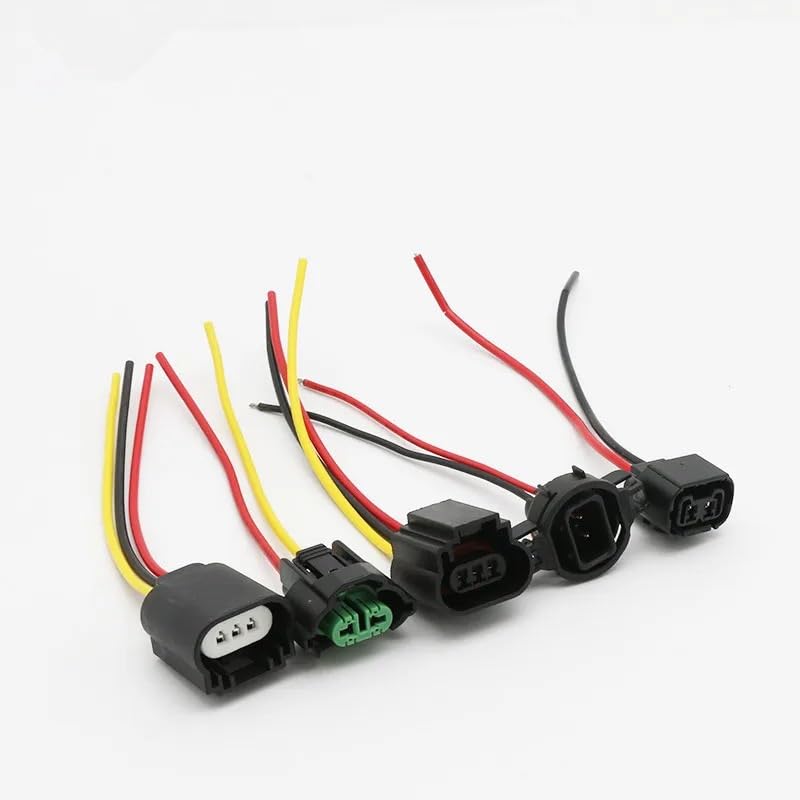 2 Stück Lampenfassung für Elektrofahrzeuge für Elektrofahrzeuge T5 T10 T15 Breite Lampenfassung Rückfahrscheinwerferfassung Autolampenhalter (Farbe: H16 männlich)