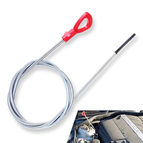 pinflaw 1 varilla de medición de aceite de transmisión de automóvil, herramientas de medición de nivel de aceite de 4 pies para 722.6 722.7 722.8, mango de fácil agarre, repuesto de varilla de