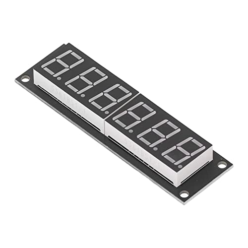 Módulo de Pantalla de Tubo Digital para Aplicaciones Versátiles con Pantalla LED Roja de 6 Dígitos y Chip de Unidad TM1637