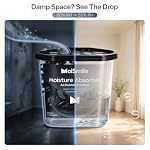 Large Moisture Absorber Buckets, 14 oz Each, Activated Carbon, 4 Pack - Image 5