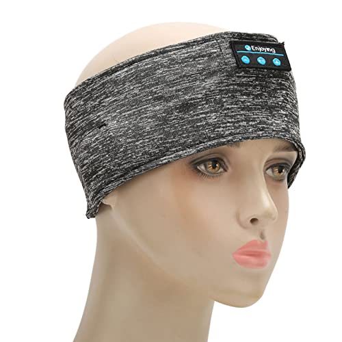 Slaapkoptelefoon Draadloos, Bluetooth-hoofdtelefoon met Sporthoofdband met Ultradunne HD-stereoluidsprekers, voor Training aan Zijslapers