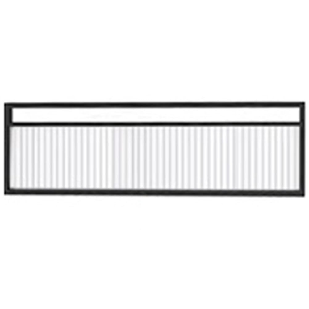 ZBBDFAZD Iron Privacy Divider for Dining Office & Restaurant - 30x60cm Countertop Partition Screen Low Fence Panel Stylish Room Separator for Enhanced Privacy
