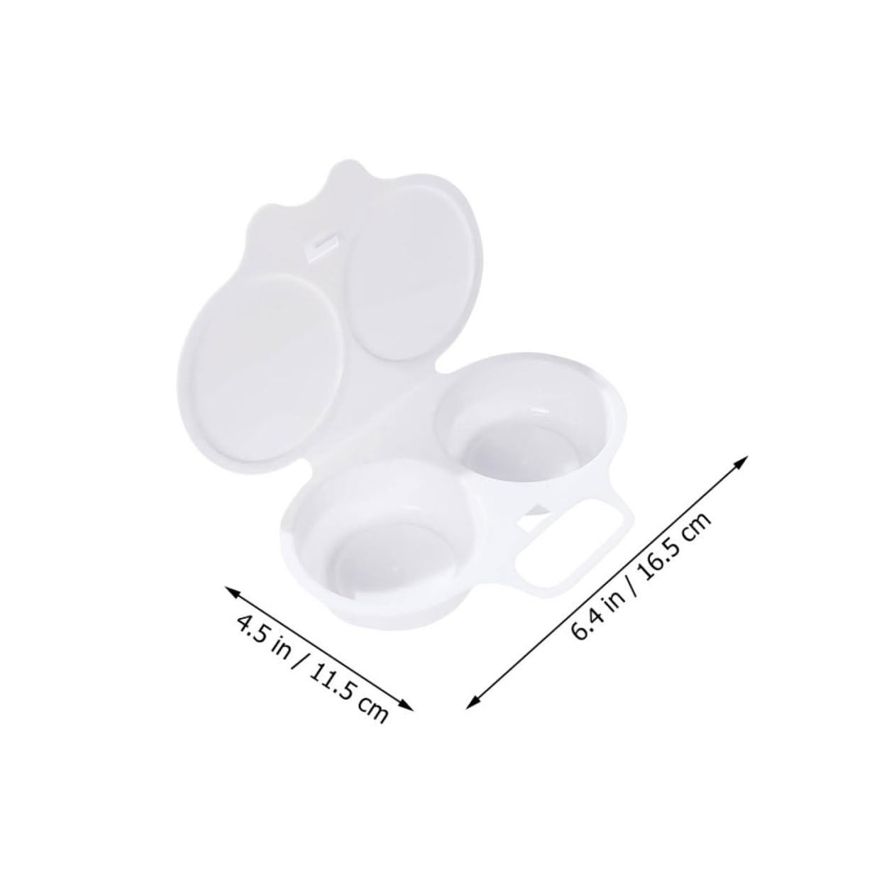 Alipis Microwave Steamer Compact Cooker for Kitchen Easy Daily Use for Breakfast Convenient and Dishwasher Efficient